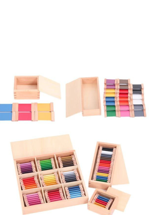 صناديق الالوان الأساسيه الثانويه و المتدرجة